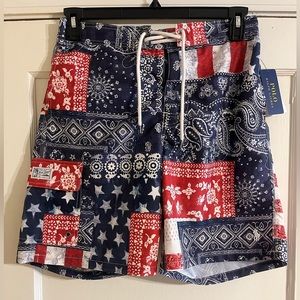New men’s Ralph Lauren swim trunks
